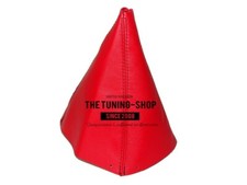 For Peugeot 607 1999-2012 Gear Gaiter Red Black Stitching