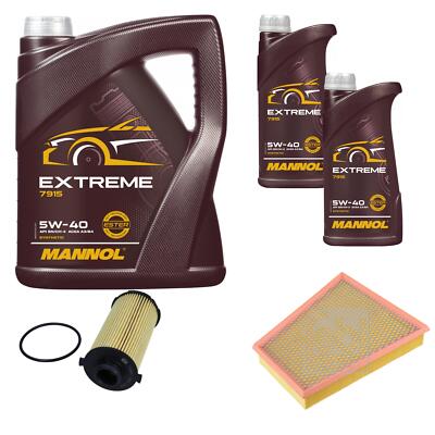 FEBI BILSTEIN Inspektionspaket 7L MANNOL Extreme 5W-40 für Porsche 718 Boxster