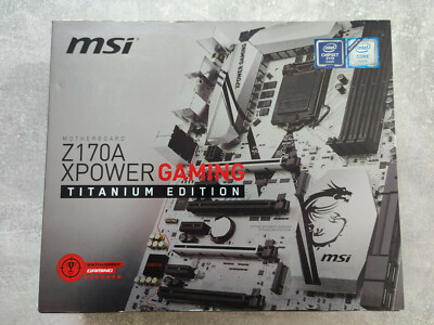 MSI Z170A XPOWER GAMING TITANIUM EDITION Mainboard: LGA 1151, Intel  Z170, DDR4