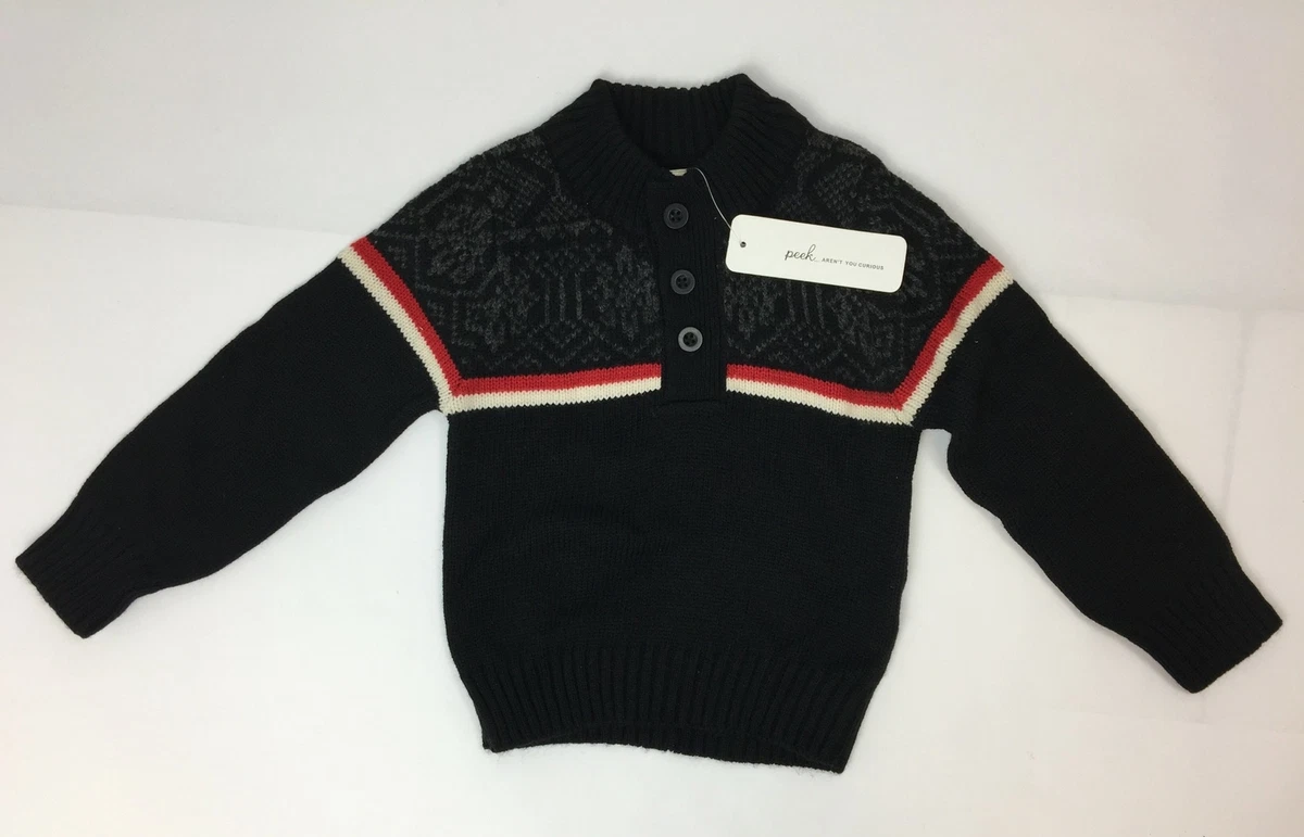 Baby boy black sweater clearance