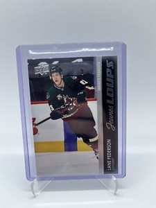 Lane Pederson #234 2021-22 Upper Deck Series 1 Young Guns French Jeunes Loups