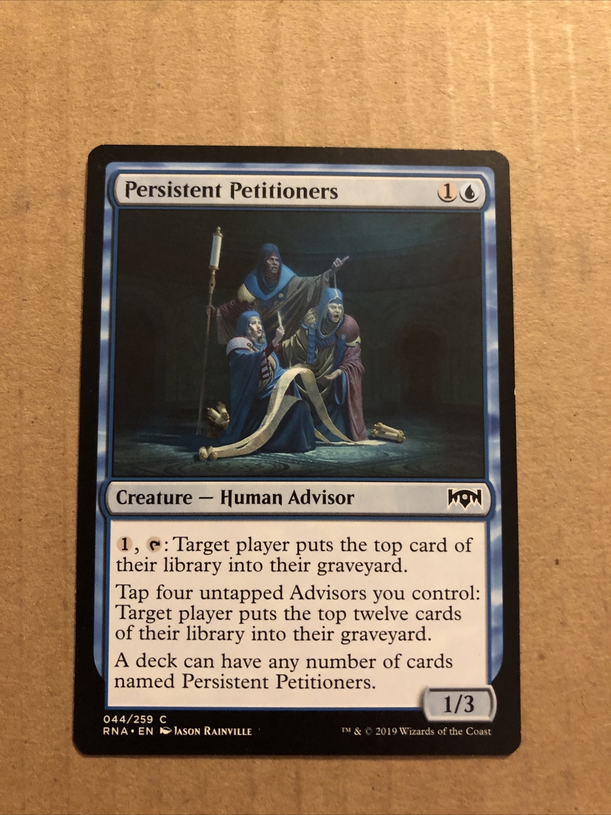 MTG Persistent Petitioners Ravnica Allegiance 044/259 Regular Common | eBay