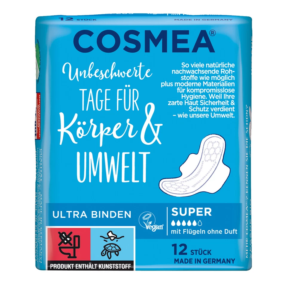 INTIMHYGIENE Pelz Cosmea Binden ComfortPlus Ultra 12 Stk