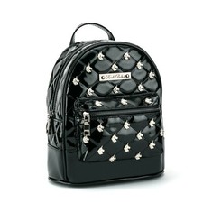 Rock Rebel Unicorn Black Gothic Punk Mythical Mini Backpack Bag Hb83-blkunicorn