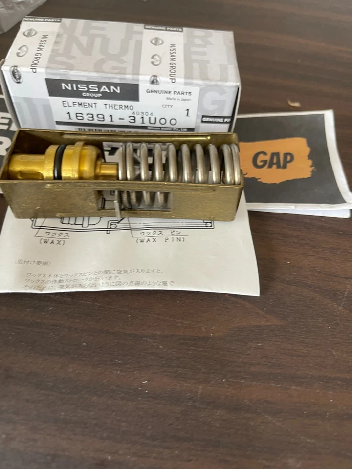 Genuine NISSAN OEM Xterra Frontier Thermo Element Kit 16391-31U00 - Изображение 2 из 4