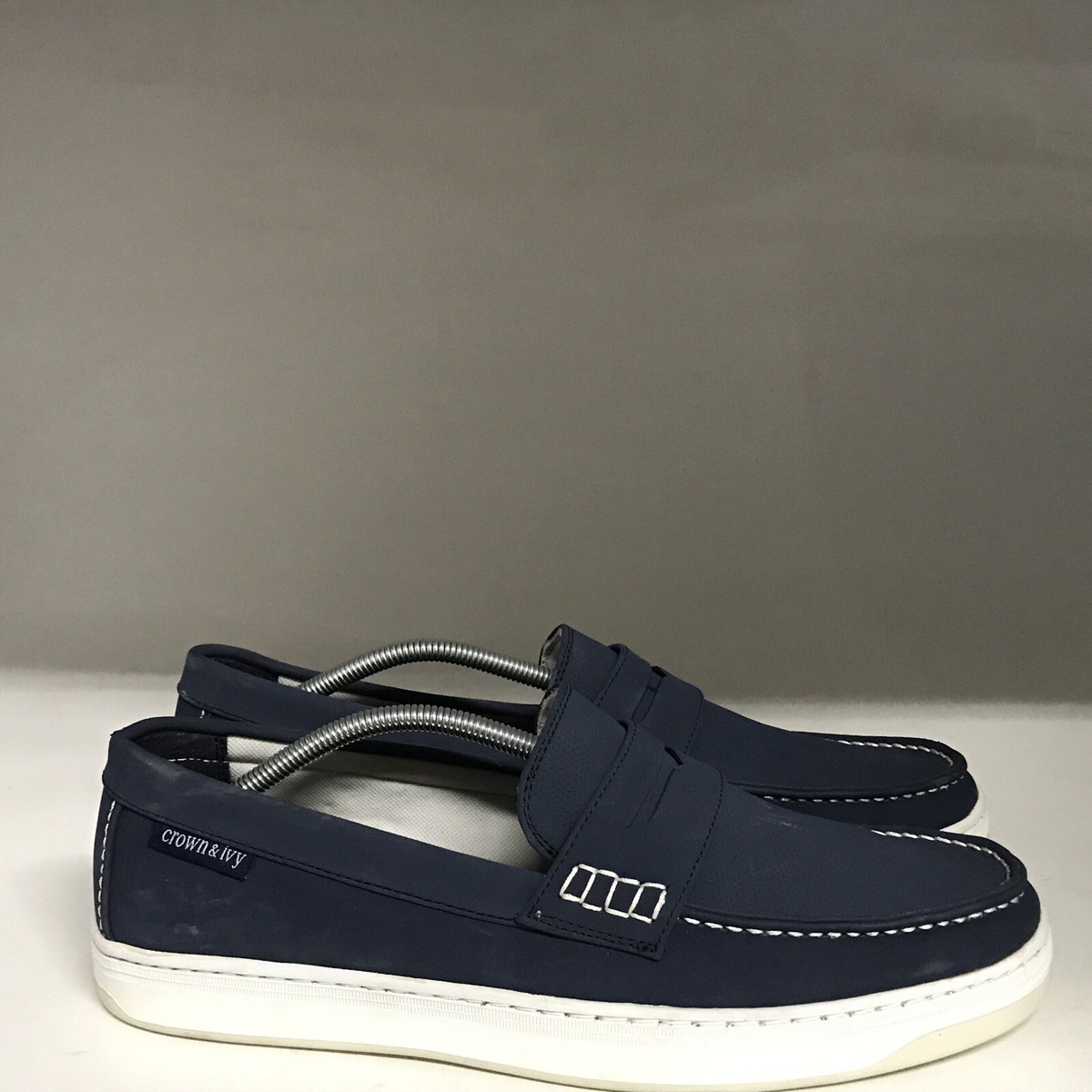 Crown & Ivy Slip On Navy Men