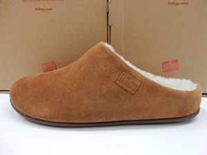 FITFLOP WOMENS CHRISSIE SHEARLING SUEDE SLIPPERS TUMBLED TAN SIZE 6 | eBay