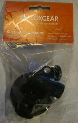 ECOXGEAR Suction Cup Mount - Black - Model GDI-EGSCM - NEW (AA1-2)