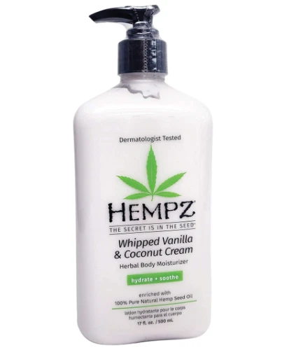 Hempz Whipped Vanilla & Coconut Cream Body & Hand Lotion Vegan Formula for Me...