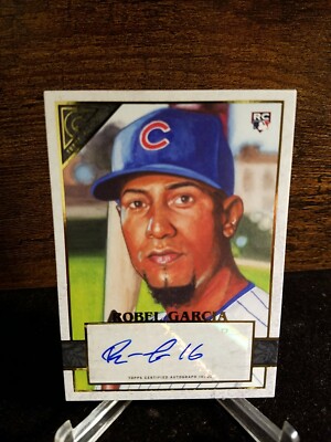 Robel Garcia RC Autograph 2020 Topps Gallery  Mint Condition Free Shipping 