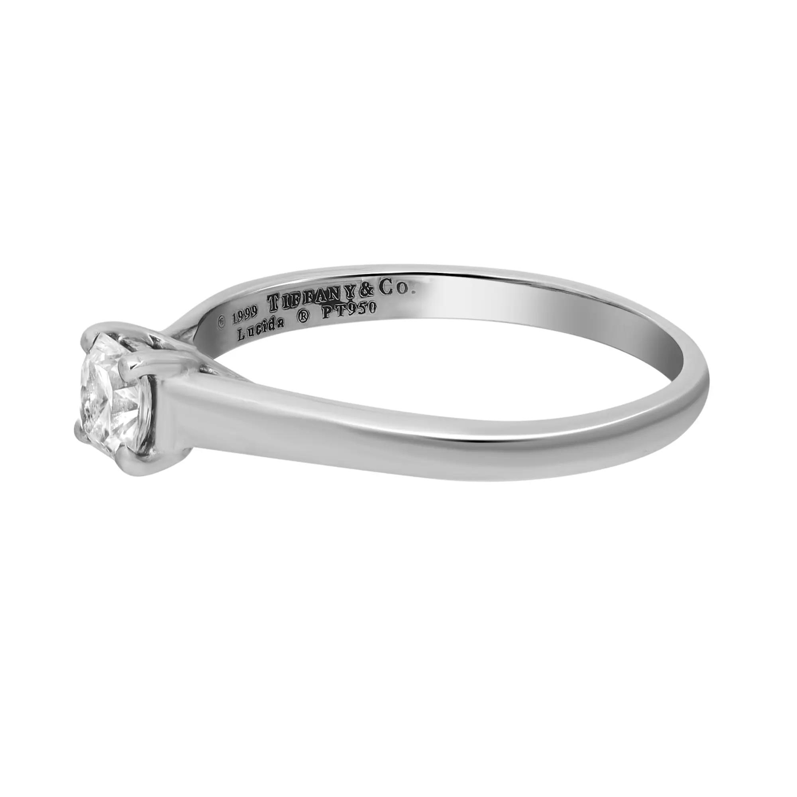 【Tiffany⭐︎】① Tiffany & Co. Cut Cornered Square Diamond Engagement Ring Platinum
