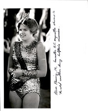 LG13 1977 Orig Bill Billings Photo BEAUTIFUL MAJORETTE Gorgeous Girl in Leotard