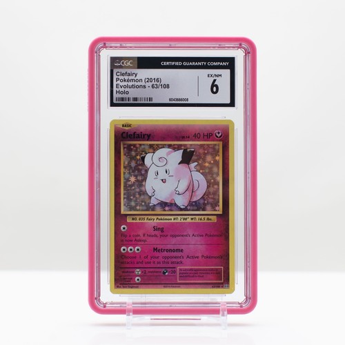 Clefairy graded CGC 6 for sale on eBay