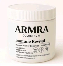 ARMRA Colostrum Superfood Immune Barrier Support Unflavored
