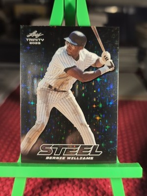 2023 Leaf Trinity Mega Box Steel Stars & Dots Bernie Williams No.S-8