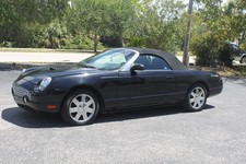 2002 FORD THUNDERBIRD 3,9 LITRA V8 CABRIO CZARNY/CZARNY BARDZO SCHOEN