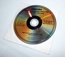 toshiba recovery application drivers 2005 dvd for satellite m40/m45