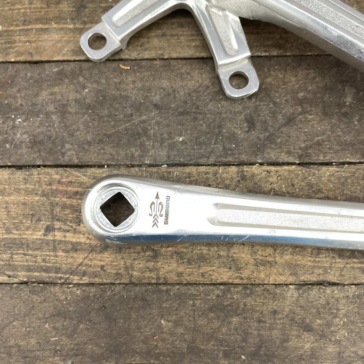 Vintage Shimano Golden Arrow Crank Arms Set BMX Road FC-S105 170mm