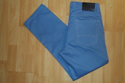 leichte   BRÜHL   Stretch  Hose  Gr. 50  blau  Herren