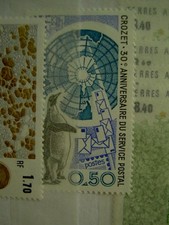 TAAF Yvert Num 155 Manchot Crozet ANNEE 1991