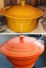 Fiestaware Retired  Casserole And Cover Casserole Dishes