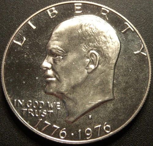 1976-S Eisenhower Dollar Proof — photo from another recent sale