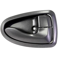 Interior Door Handle For 2003-2006 Hyundai Accent Front or Rear RH Gray Plastic