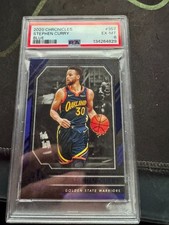 2020 Panini Chronicles Stephen Curry Blue PSA 6 /99 #357