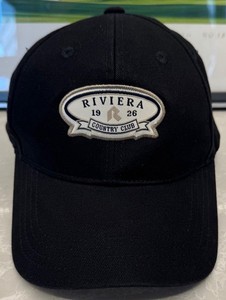 Riviera Country Club 1926 - Imperial Golf Hat - Men's Adjustable - Black