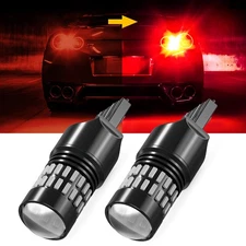 AUXITO 3157 3057 Projector Super Red LED Brake Tail Stop Light Bulbs AutoParts-7