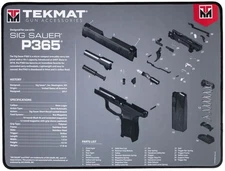 TekMat Ultra 20 - Sig Sauer P365 Gun Cleaning Mat, Black, TEK-20-SIGP365