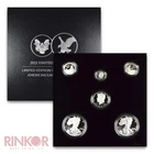 2021-S Limited Edition Silver 6-Coin Proof Set (Box and CoA)