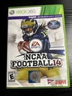 NCAA Football 14 (Microsoft Xbox 360, 2013) CIB Tested