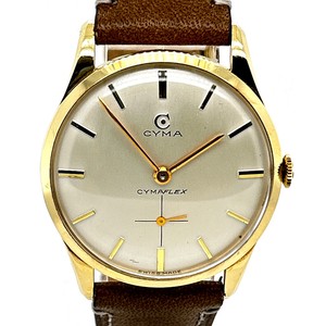 Montre Vintage Cyma Cymaflex Tavannes - Calibre 258, 38mm, Mécanique Manuel, Années 1940