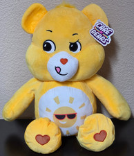Care Bears Funshine Bear Good Vibes Yellow 17  Plush Toy 2021 NEW WITH TAGS.
