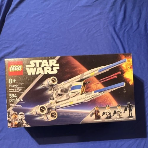LEGO Star Wars Rebel U-Wing Starfighter 75399 Complete Set 594 Pieces 8+ Boxed