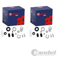 2X Autofren Bremssattel RAPARATUR-SATZ Hinten Passend FüR Nissan Almera Micra