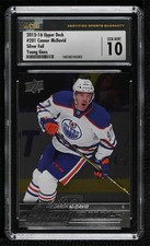 2015 Upper Deck Young Guns Silver Foil Board Connor McDavid CSG 10 Gem Mint dz9