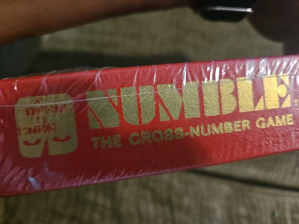 Vintage Numble 1968 The Cross Word Number Game Selchow & Righter New Boardgame - Image 4 of 4