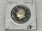 1989-S  Proof  Kennedy Half Dollar