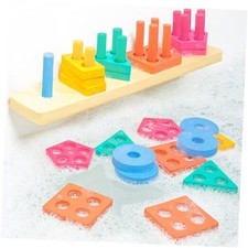 Splash, Stack Sort Shape Sorter Stacking Toddler Bath Toy 20 Foam