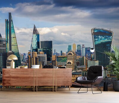 3D City Building 1410 Wallpaper Mural Wall Print Wall Wallpaper Murals US Coco