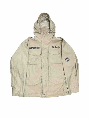 Vintage Analog By Burton Millitary MultiPocket Snowboarding Jacket