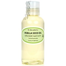 Premium 4 Oz Perilla Seed Oil 100 Pure Organic Cold Pressed Best Fresh Multi