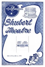 Janet Leigh "MURDER AMONG FRIENDS" Jack Cassidy 1975 FLOP Tryout Playbill