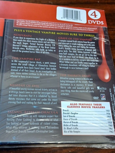 Dracula - Frankenstein Vintage 6 Movies Horror Collection (4 DVDs)-NEW-Free S&H - Picture 11 of 12