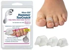 PEDIFIX Visco-GEL Hammer ToeCrutch Bent Under Toe Pain Pad Corn Cushion 2/PACK