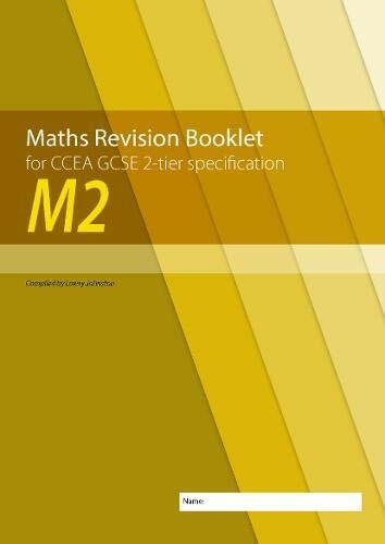 M2 Maths Revision Booklet for CCEA GCSE 2-tier Specification by Lowry Johnston - Image 6