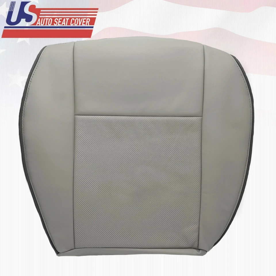 Cubierta de asiento de pasajero de cuero bronceado para Jeep Grand Cherokee Overland 2008 2009 para Jeep Grand Cherokee Overland * Foto 3 de 4