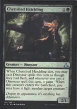 Cherished Hatchling - Rivals of Ixalan: #124, Magic: The Gathering Nm R77
